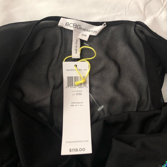 NWT BCBGeneration sequin peter pan collar dress - Picture 4 of 8